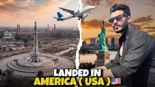 Finally Landed in America 🇺🇸 | My First Day in USA Vlog