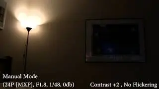 XA10 Manual Mode Flickering - Contrast Fix?