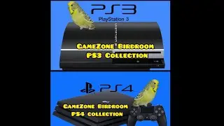 GameZone Birdroom Playstation 3 and 4 Collection