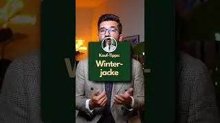 3 TIPPS f&uuml;r deine WINTERJACKE☝🏻