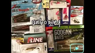 fishing Harvey gap and unboxing bass pro order