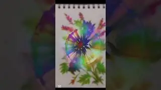 🌸💜💚.......#AryByTanha #art #acrylicpainting #reels #shots #foryou #floraart