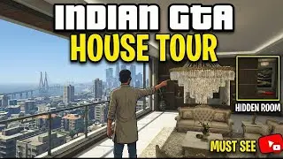 INDIAN GTA 5! Luxury Mumbai House Tour with HIDDEN ROOM! (Must See!)