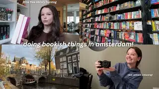 Занимаемся книжными делами в Амстердаме! Немного бесплатного поиска книг в библиотеке и их покупки.