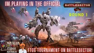 40k Battlesector tournaments are awesome!!! Tau vs Blood Angels Round 1