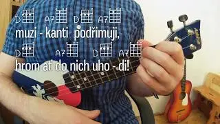 Už ty pilky dořezaly | Akordy (Ukulele)