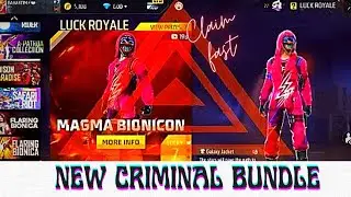 NEW CRIMINAL BUNDLE 😱||ONLY LEGEND'S KNOW THAT 🤞@CARLOXFF