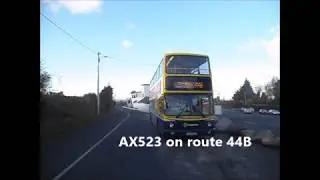 Dublin Bus Double Decker on Route 44B *ultra rare*