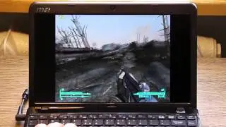 Fallout 3 on MSI u270 with AMD E-350 HD 6310