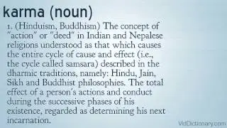 karma - definition
