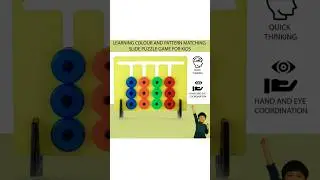 Colour & Pattern Matching Slide Puzzle Game for Kids Fun Colour  Early Learning Activity for Kids