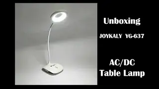 Unboxing | AC/DC table lamp | JOYKALY YG 637 | Best Budget Lamp | ShopX