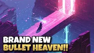 New Bullet Heaven with Multi Spell Combos! | Neon Spellstorm