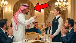 Na kolacji miliarder krzyczał na kelnerkę po arabsku — sekundy później ona odpowiedziała płynnie!