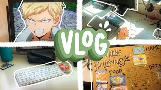 vlog 05 | anime, online school, aesthetic notes 🌿🍋