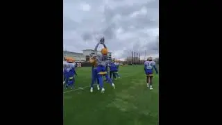 Pittsburgh WRs - High Point + Contested Catch Drill