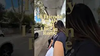 Hi friends! Coffee, cornetti and a sprinkle of little adventures - come spend a day with me! #rome