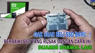 Cara Memperbaiki SSD Yang Rusak Atau Stuck Tidak Bisa Baca Data
