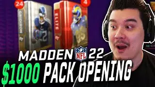 $1000 Madden 22 Pack Opening was JUICED