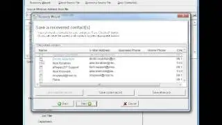 Recovery ToolBox for Address Book Manual