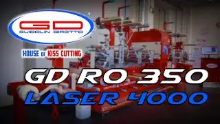 GD RO 350 LASER 4000 - Laser Die Cutting Machine For Converting