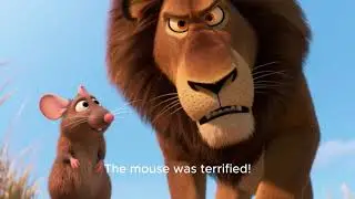 The Lion and the Mouse 🦁🐭 | Kids Moral Story | Kindness & Helping Others | BOBBYBANANA