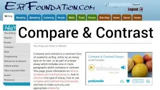 Compare and Contrast Essays