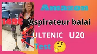 🤔 AMAZON 😉 UNBOXING 😊ASPIRATEUR BALAI ! ULTENIC UW20 👍😍 Je teste! 😉