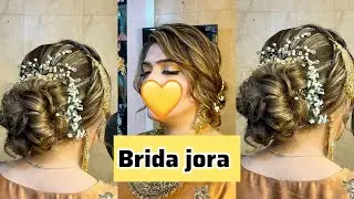 Elegant Bridal Hairstyle with Traditional Bridal Dress | Latest Wedding Hair Look 2026