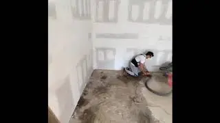 Grinding garage floor ( part 1)