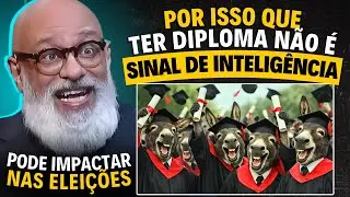 Por que a MODERNIDADE produz TANTOS IDIOTAS com DIPLOMA? | Luiz Felipe Pondé
