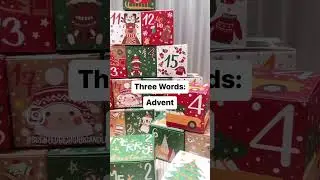 Candle Advent Calendar | 24 Days of Xmas Candles Advent Calendar 2023 | Christmas Countdown Candles