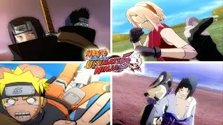 Naruto Shippuden: Ultimate Ninja 5 - All Team Ultimate Jutsus / All Characters