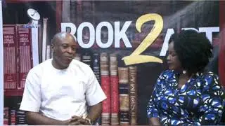 Dr. Tony Nwaka and Dew Jemima Wilson review Shadows and Nothings on Book2Art Delta TV Asaba