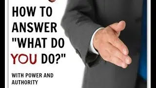 UQTV - Episode 10 - How do you answer what you do?
