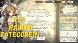 Exos Heroes: The First Guardians summons | It's raining fatecore!!! FC RERA and many more!!!