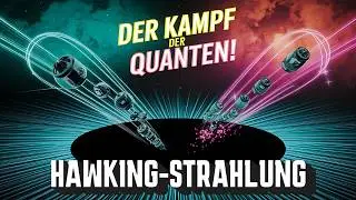 Hawking-Strahlung: Wie Schwarze L&ouml;cher durch Quanteneffekte verdampfen!