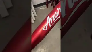 Custom Anarchy Bat - Artist Series - Cherry Red Matte