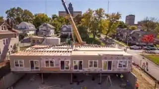 Gifford Park Town Home Erection
