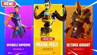*NEW* MECHA PEELY SKIN in Fortnite! (P-1000 SKIN BUNDLE)