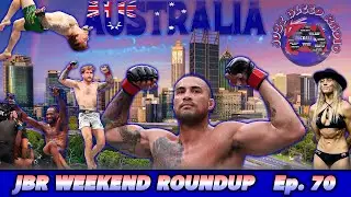 Oceania Reigns Supreme!!! #UFCPerth: Ulberg Flatlines Reyes! | Weekend Roundup - Ep. 70