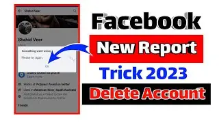Facebook Reporting Real Trick 2023 || How To Report Facebook Account