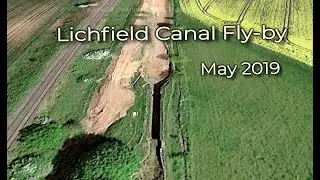 Lichfield Canal Flyby - May 2019