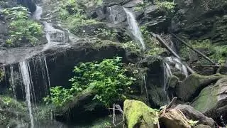 Turtle Rock Falls, Saluda, NC &bull; 8 Hours &bull; Sleep, Study & Relaxation &bull; North Carolina Nature