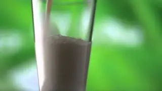 milk pouring into glass slow motion fresh natural 4k3E1Khj