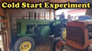 Холодный запуск John Deere R — как долго прогревать двигатель Pony?
