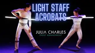 Light Staff Acrobats | LED Performers For Hire