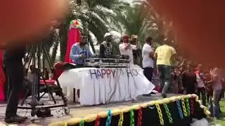 Holi in Abu Dhabi-DJ MEL