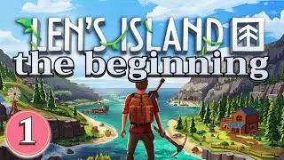 Lens Island Complete Playthrough - Day 1 - The Beginning - How To Survive in Lens Island