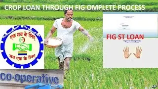 Crop loan # ST loan through FIG all process Excel tricks & tips @Bsingh